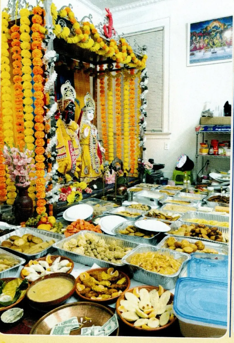 Worship and prasad